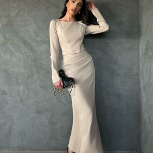 שמלת שרה קרם