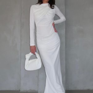 שמלת אלמוג לבן