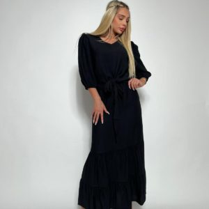 חליפת תמר שחור