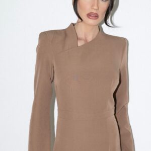 שמלת שייה חום