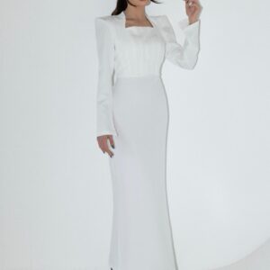 שמלת יאן לבן