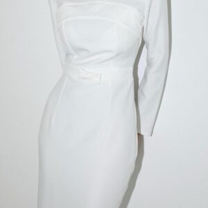 שמלת רנה לבן