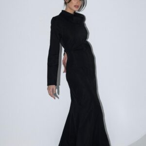 שמלת קרלה שחור