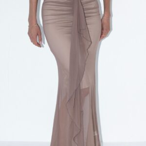 חצאית ים חום