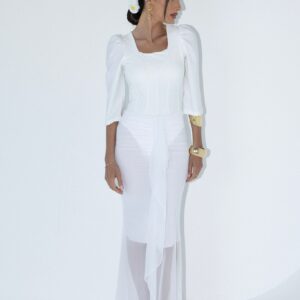 חצאית ים לבן