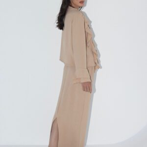 חליפת וולן חום