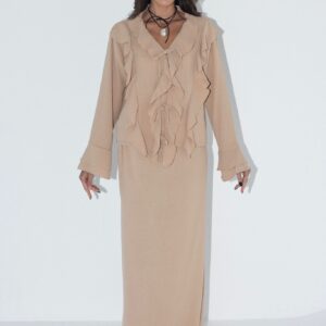 חליפת וולן חום