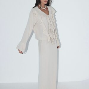 חליפת וולן קרם