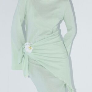 שמלת שילה ירוק