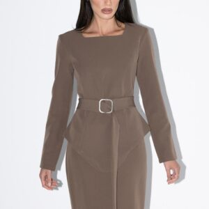 חליפת הלן חום בהיר