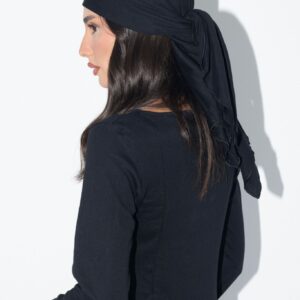 שמלת שילה שחור