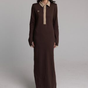 שמלת רייזל חום