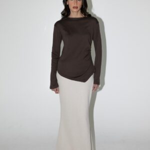 חולצת שפיץ חום