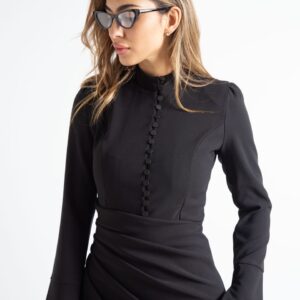 שמלת סלין שחור