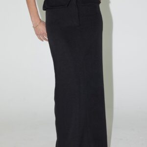 חצאית קיפול שחור