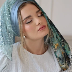 מטפחת משולבת אמרלד