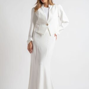 חליפת מונרו לבן