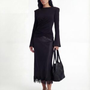 חולצת איקס שחור