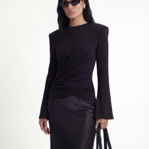 חולצת איקס שחור