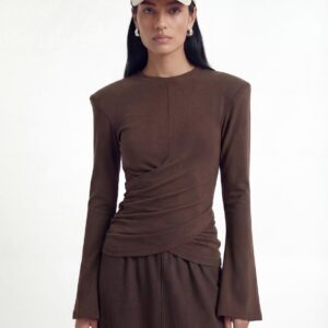 חולצת איקס חום