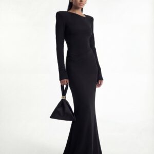 שמלת שפיץ שחור