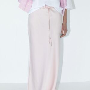 חצאית מורגן ורוד בהיר