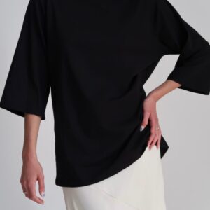 חולצת נובה שחור