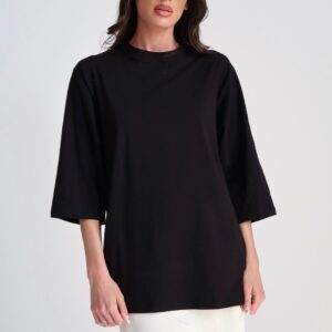 חולצת נובה שחור