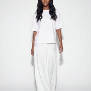 חליפה אלכסונית לבן