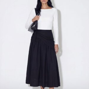 חצאית בנדנה שחור