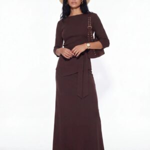 חליפת לורן חום